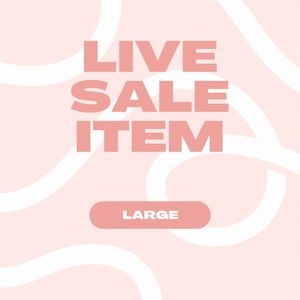 Live Sale Item